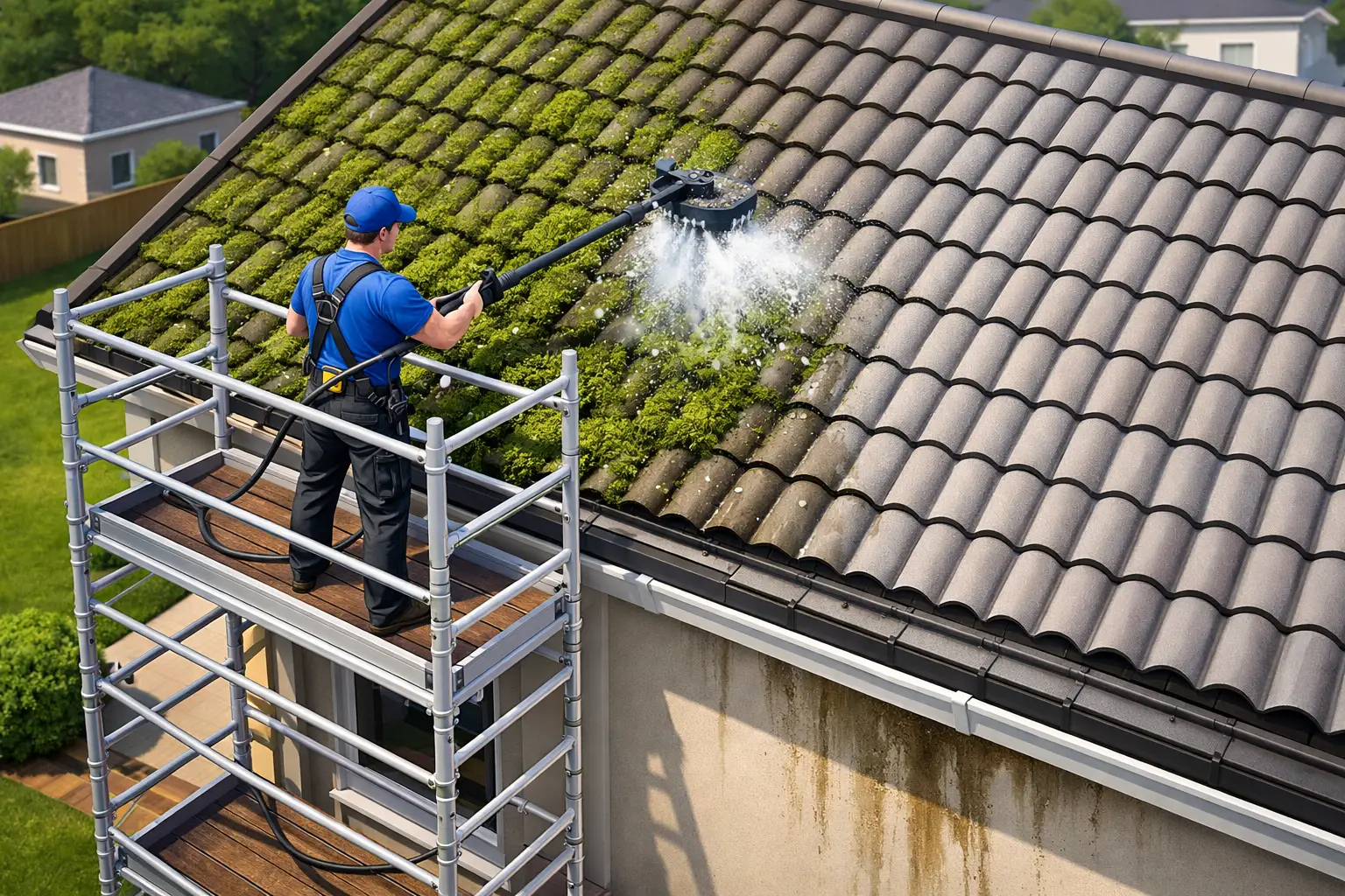 Can Rainwater Cause Exterior Staining? Yes
