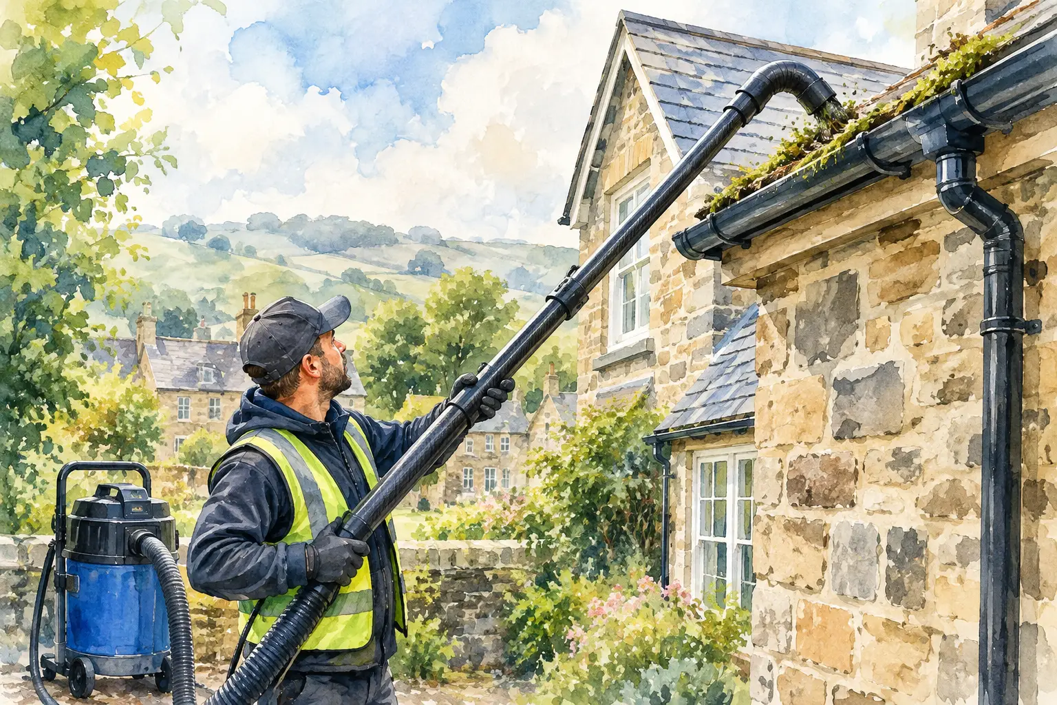 Bryncoch Gutter Cleaning That Prevents Damp